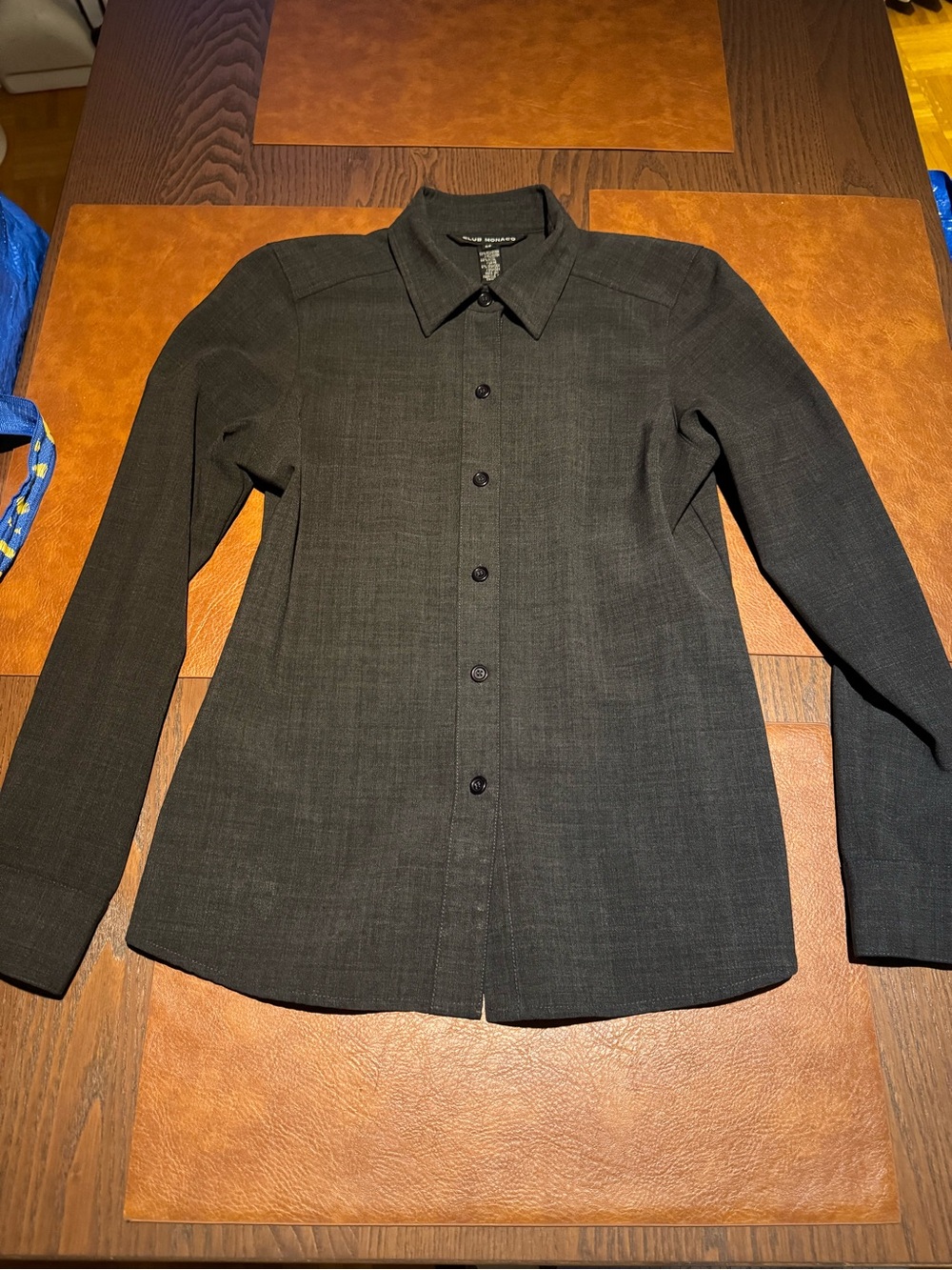 Club Monaco Vintage Grey 80’s Shirt Made in Canada